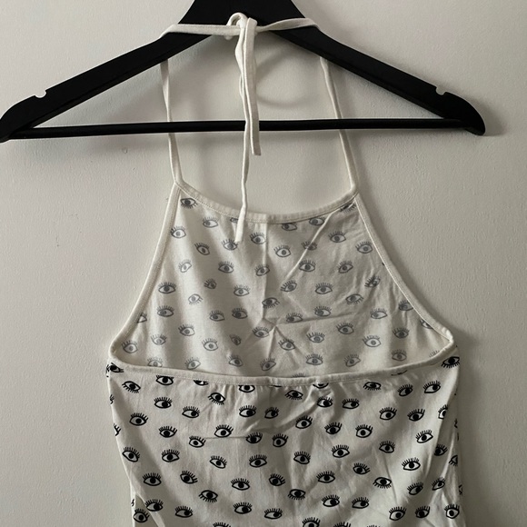 Brandy Melville eye halter top - Picture 2 of 5
